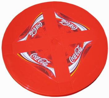 Пример рисунка на крышке стола: «Coca-Cola»